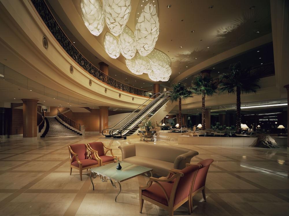 Miyako Hotel Gifu Nagaragawa Exteriér fotografie Lobby