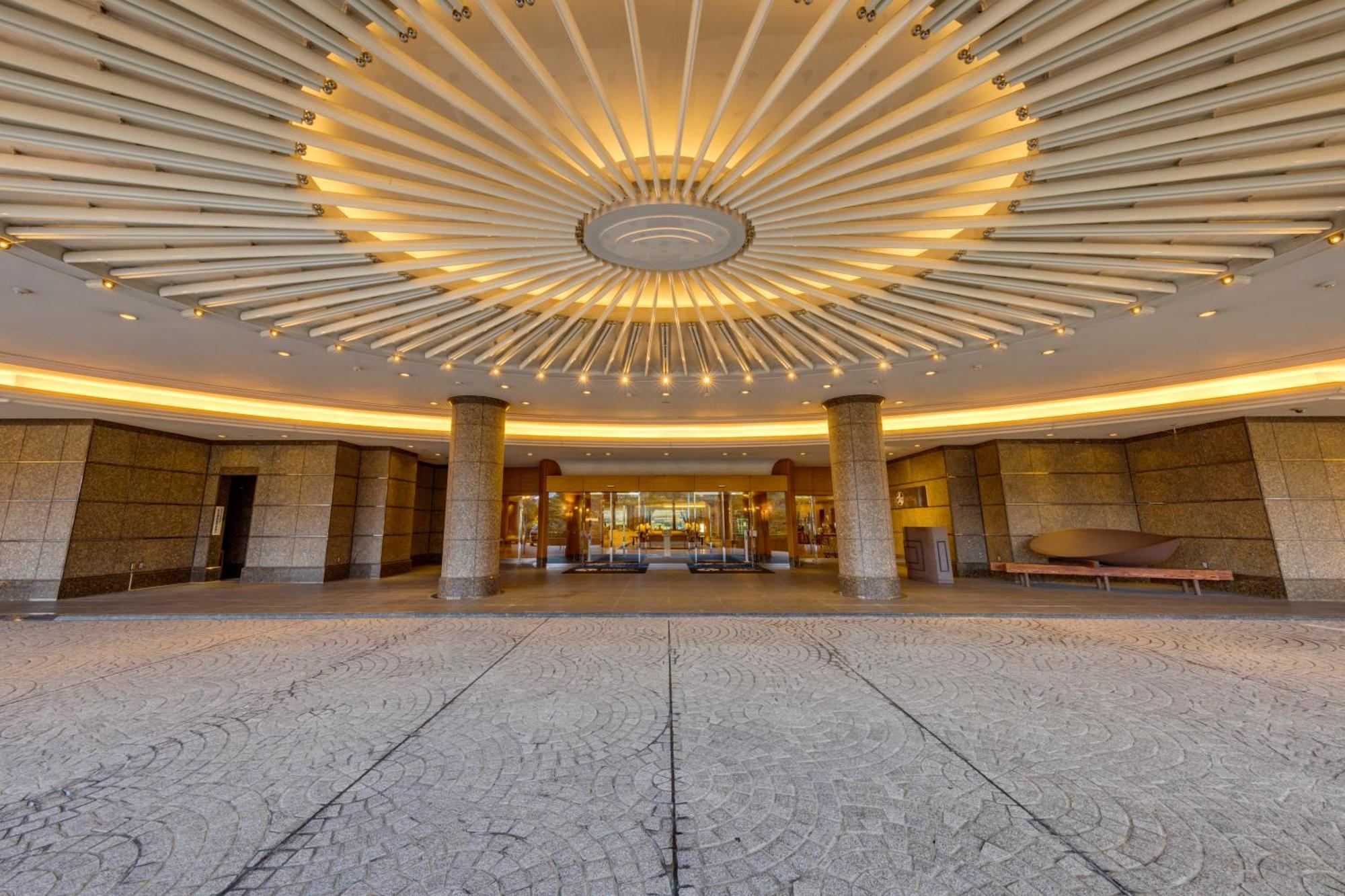 Miyako Hotel Gifu Nagaragawa Exteriér fotografie The lobby of the hotel